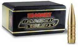 Barnes Solid Bore Rider Bullets 50 BMG (510 Diameter) 750 Grain Spitzer Boat Tail Box Of 20